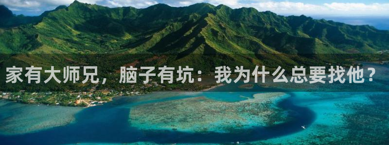 看韩漫大全：家有大师兄，脑子有坑：我为什么总要找他？