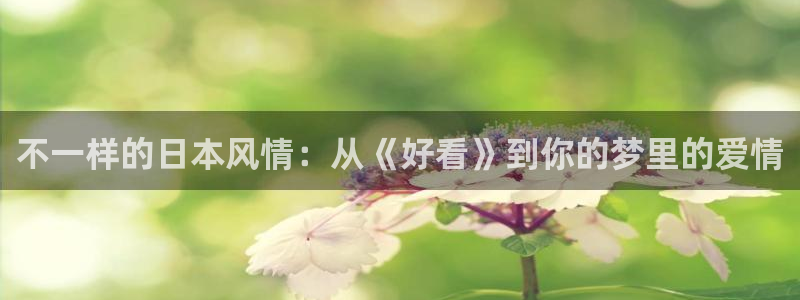 免费漫画韩漫画入口：不一样的日本风情：从《好看》到你的梦里的爱情